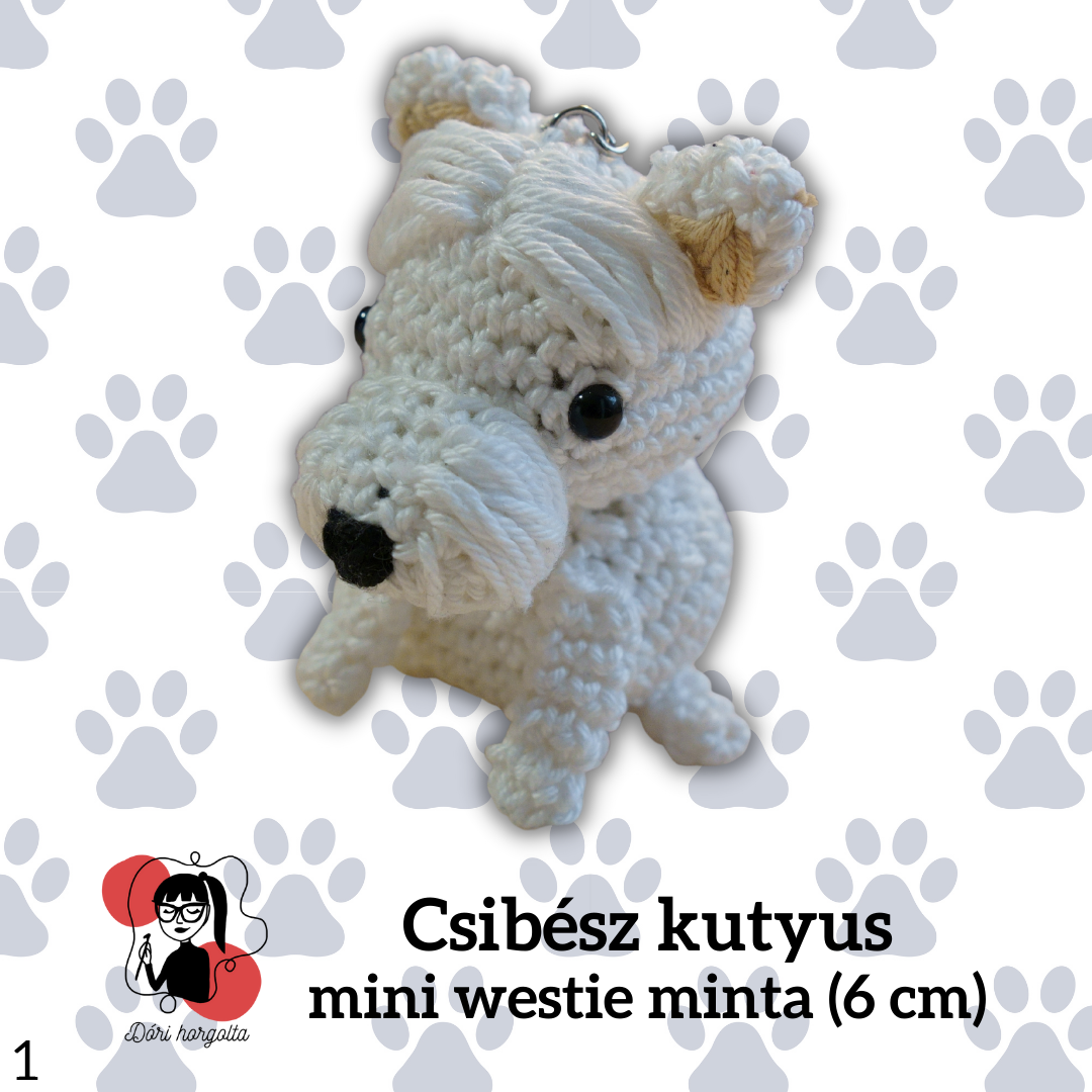 Ingyenes minta - Westie minifigura